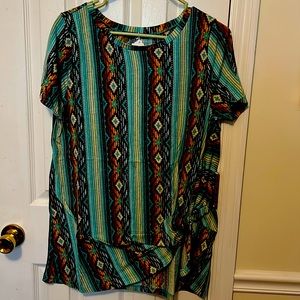 Crazy Train, Aztec pattern tunic